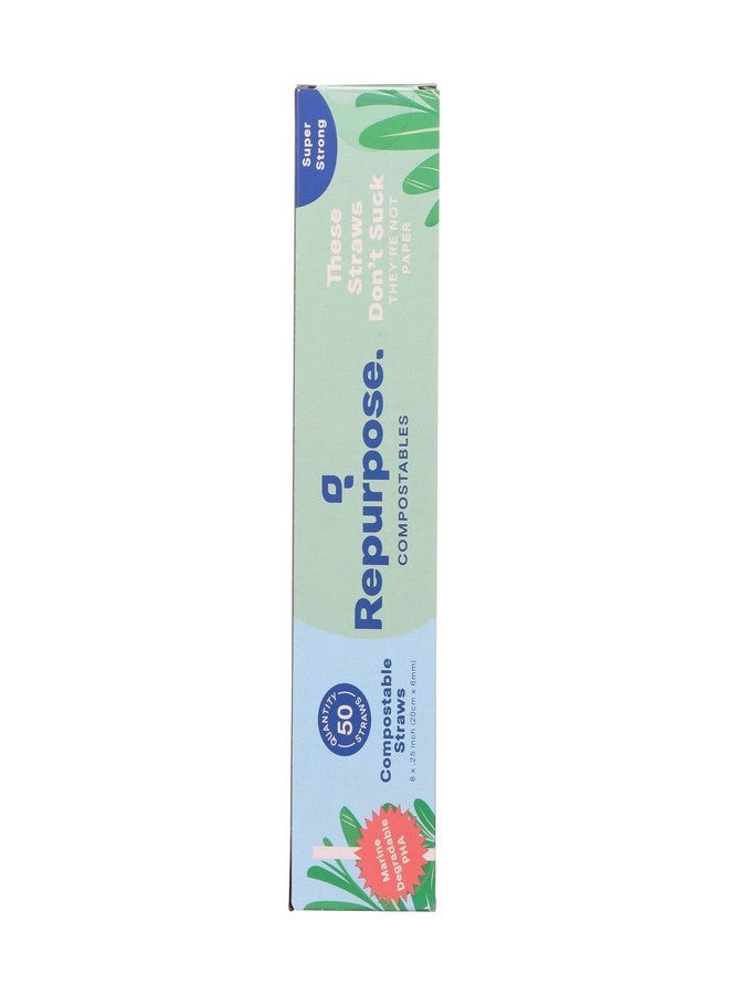 Repurpose Compostables Repurpose, Eco-Bendy Straw, 50 Count - Image 4