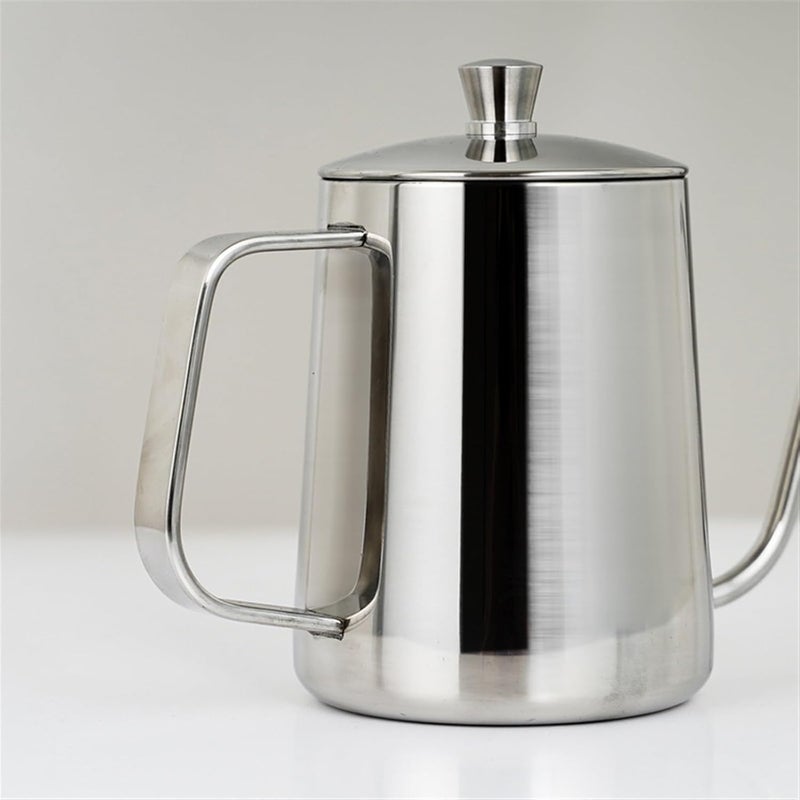 GRFIT Coffee Kettle 304 Stainless Steel Coffee Filter Cup Long Spout Thin Mouth Share Pot Brewing Pot Coffee Utensils Hand Brew Coffee Maker Flow Spout for Coffee and Tea, XXCCHH-2021 - Image 5