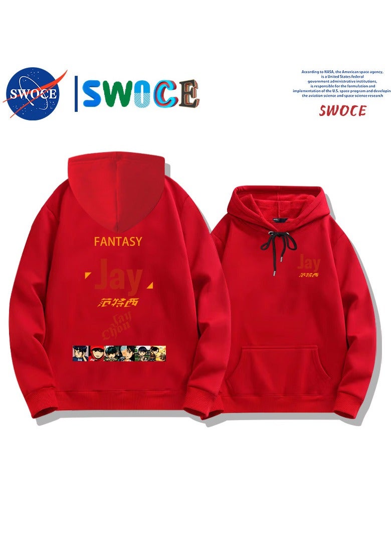 SWOCE Fashionable And Trendy Men's Hooded Sweatshirt  - Image 1
