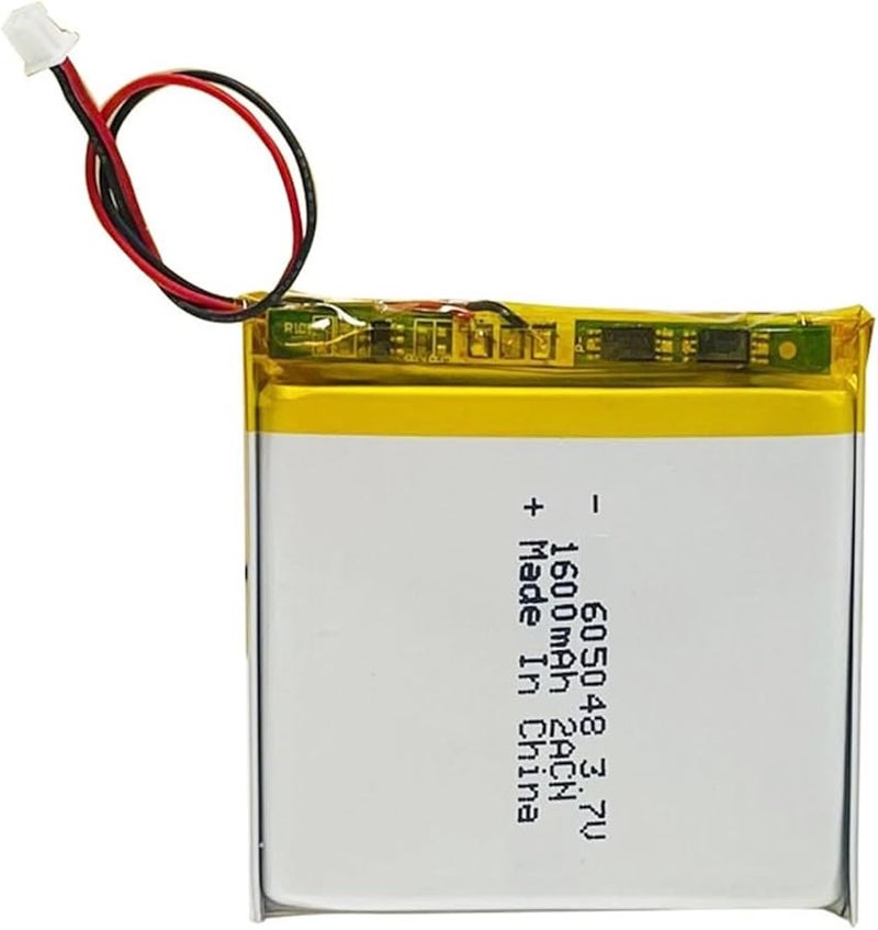 605048 3.7V 1600mAh Rechargeable Lithium Polymer Battery 1PCS - Image 1