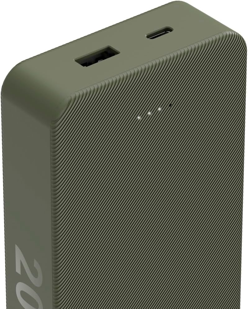 Hama 20000mAh Power Bank, Fast Charging Portable Charger, Dual USB-C & USB-A Ports, LED Display, Compatible with iPhone Samsung iPad, Travel Battery Pack - Image 5