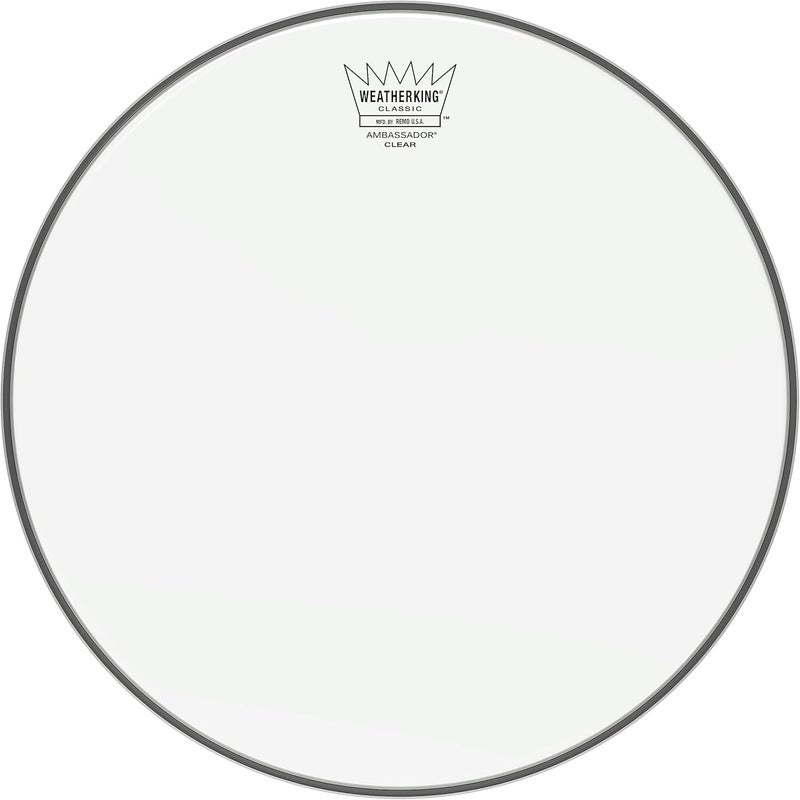 Remo Ambassador Clear Classic Fit Drumhead, 13" (CL-0313-BA) - Image 1