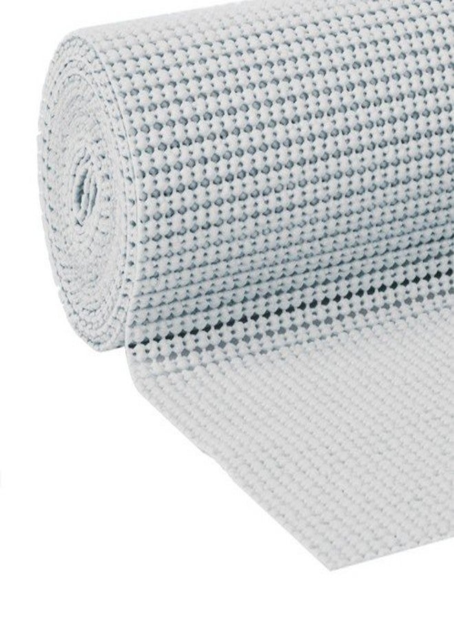 Wideskall® Extra Thick Non Adhesive Easy Shelf Non Slip Kitchen Drawer Shelf Grip Liner (White) - Image 2