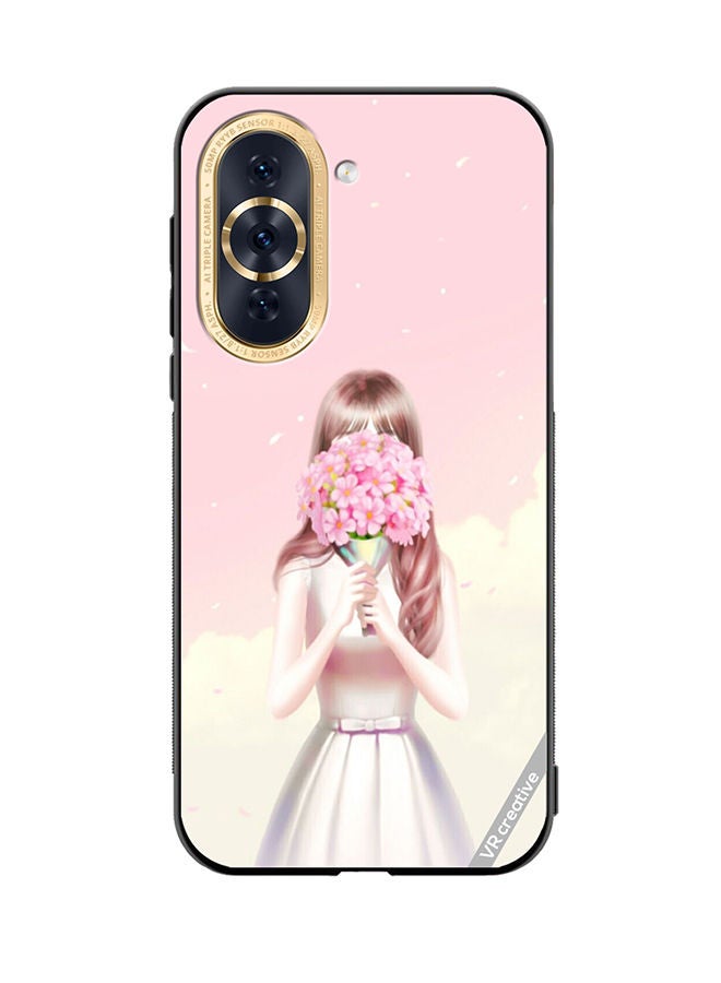 VR CREATIVE Protective Case Cover For Huawei Nova 10 Blush Flowers Design Multicolour - Image 1
