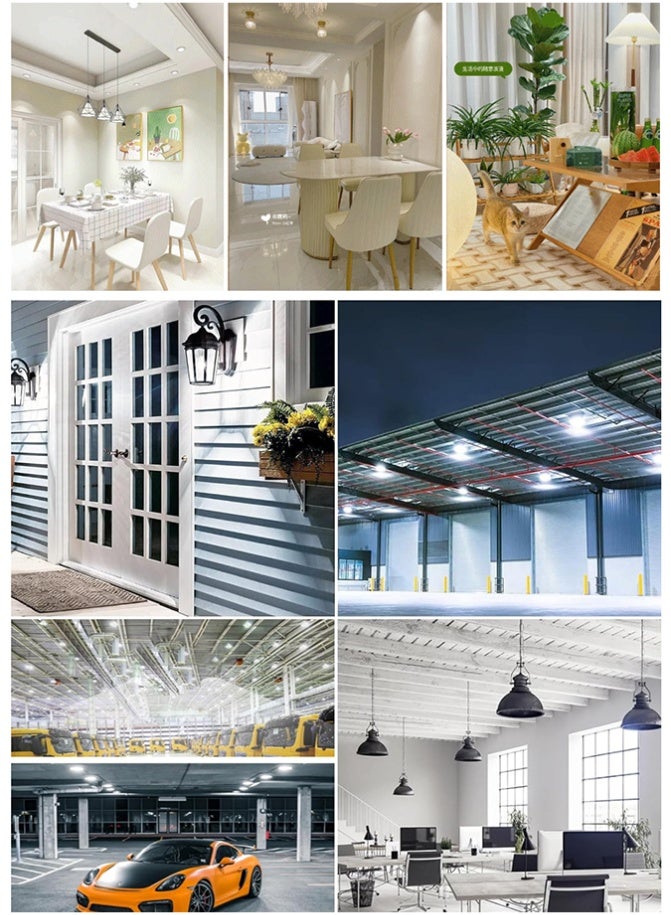 P auke'réi LED Corn Light Bulb 30W 3000LM, 300W Equivalent, Neutral White 4000K, E27 Base, Garage/Warehouse/Workshop Lighting, Non-Dimmable - Image 4