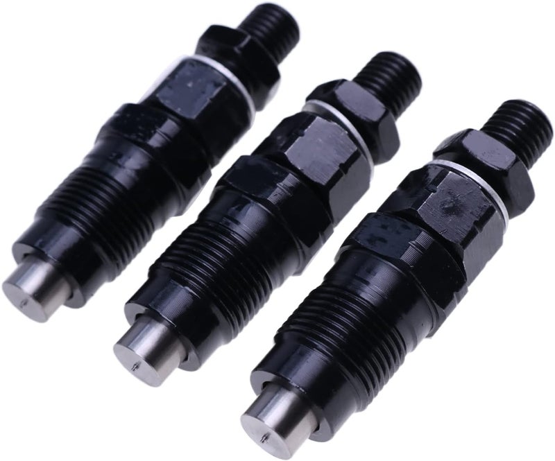 Holdia Fuel Injectors 3Pcs 1G677-53903 1903-3015 Compatible with Kubota Tractors - Image 1