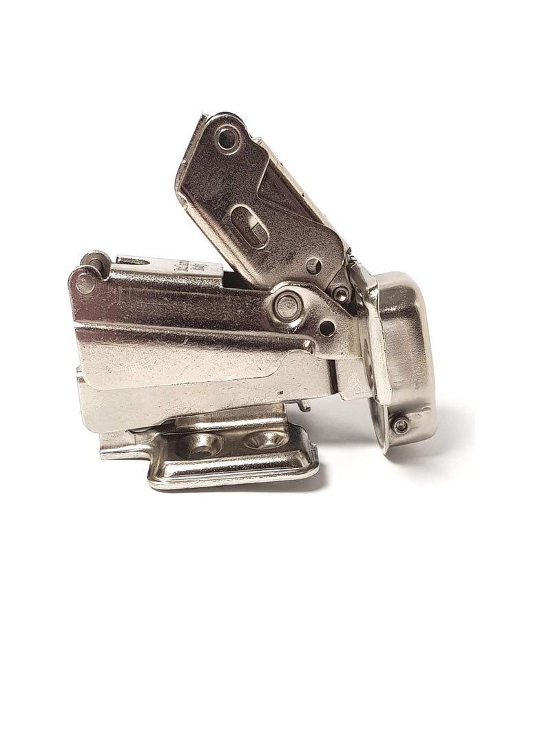 180 Degree Angle Heavy Duty Adjustable Stainless Steel Cabinet Door Concealed Cabinet Hinge Full Overlay Half Overlay Inset Hinges (4 PAIR, Half Overlay)  - Image 2