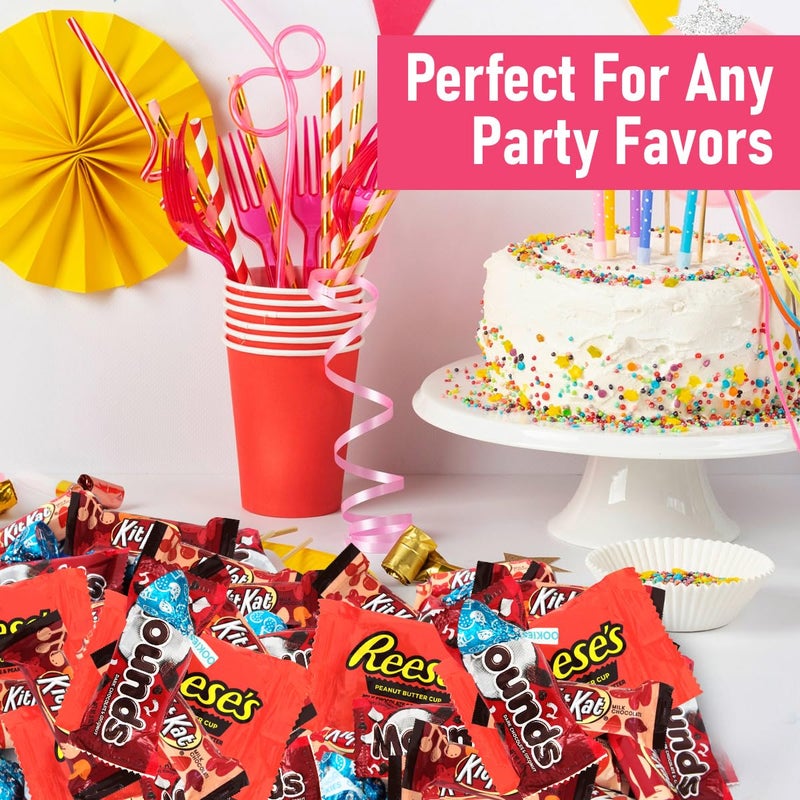 Chocolate Candy Variety Pack, 2lb Pack of Bulk Chocolate Candy Individually Wrapped, Perfect Assortment for Stocking Stuffers, Ideal Assorted Chocolates for Family and Friends - Image 3