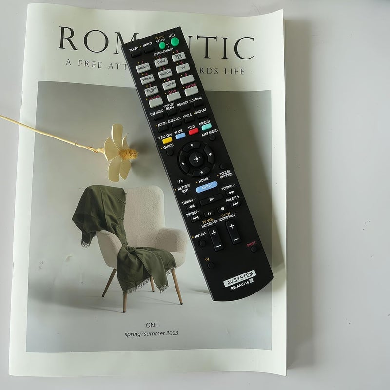 Replacement Remote Control Fit for STR-DH750 RM-AAU116 STR-DH830 RM-AAU113 for Sony Home Theater AV A/V Receiver - Image 5