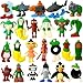 DONGYING 24pcs Tralalero Tralala Action Figure ToysMeme Shark Figures Toys 25inFunny AnimalsUnique Key ChainDecorations Gifts for Fans Office Room Figurine Decor - Image 3