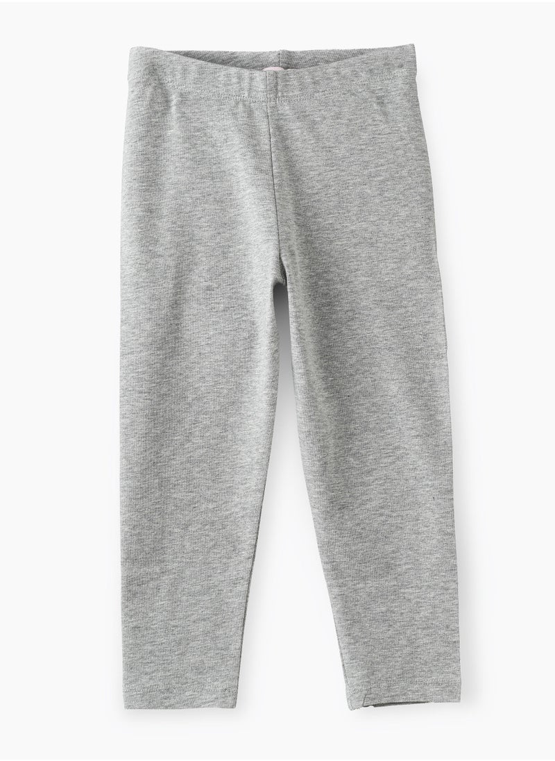 Jelliene Basic solid knit legging  - Image 1