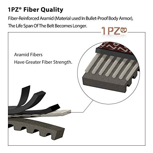 1PZ V1P-743 Premium CVT Drive Belt 743-20-30 for GY6 125cc 150cc 152QMI 157QMJ Short Case Scooter Moped ATV Go Kart - Image 3
