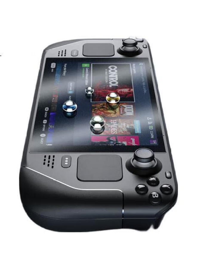 Jsaux Steam Deck Oled Tempered Glass Screen Protector Ar Anti-Glare Ag Matte 2-Pack High Definition Steam Deck Protective Film Handheld Console Accessories Screen Protector Artifact Ultra-Thin Full Sc - Image 1