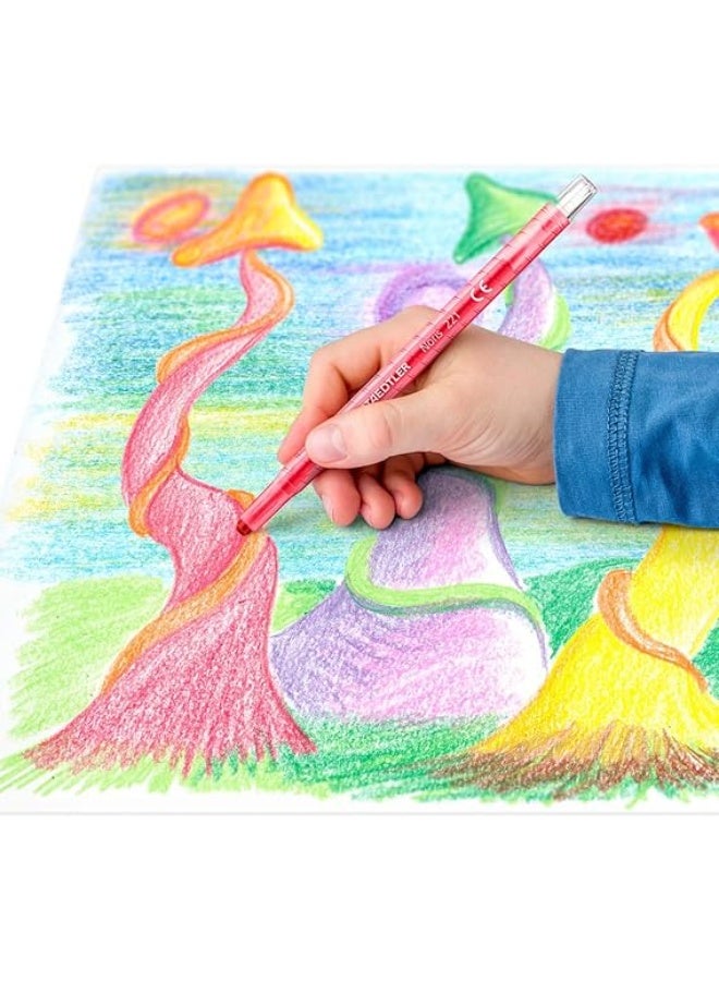 STAEDTLER Wax color set of 12 colors noris 221 - Image 5