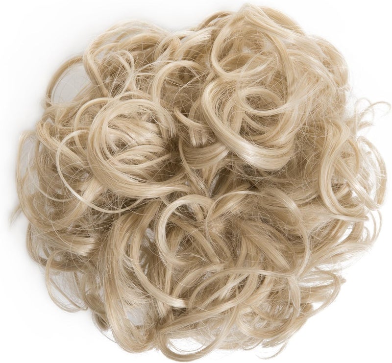 New Scrunchy Bun Up Do Hair Piece Hair Ponytail Extensions P4 Curly Scrunchies61316
