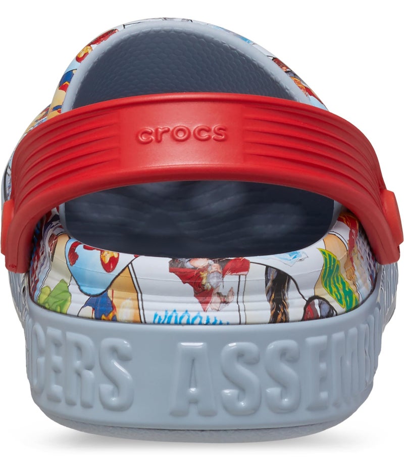 Crocs Avengers™ Off Court Clogs (Little Kid/Big Kid) Blue Grey 5 Big Kid M - Image 5