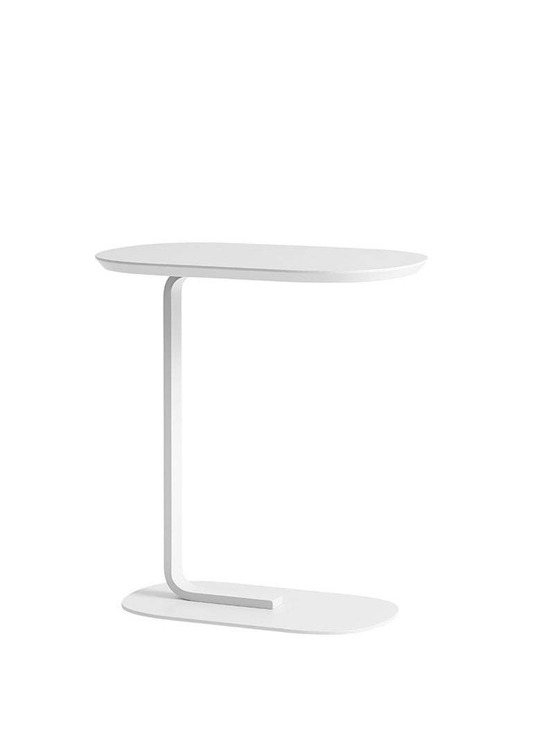 Woodz Inzo Full Metal Side Table White  - Image 3