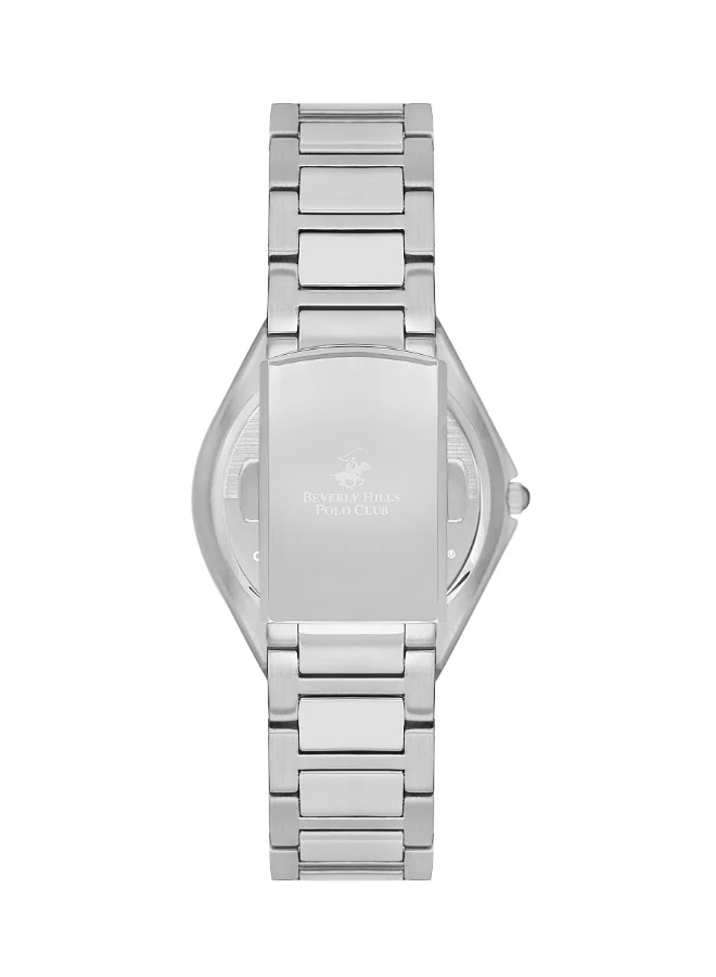 بيفرلي هيلز بولو كلوب Beverly Hills Polo Club BP3560X.370 Women Analog Display Watch & Metal Strap Silver