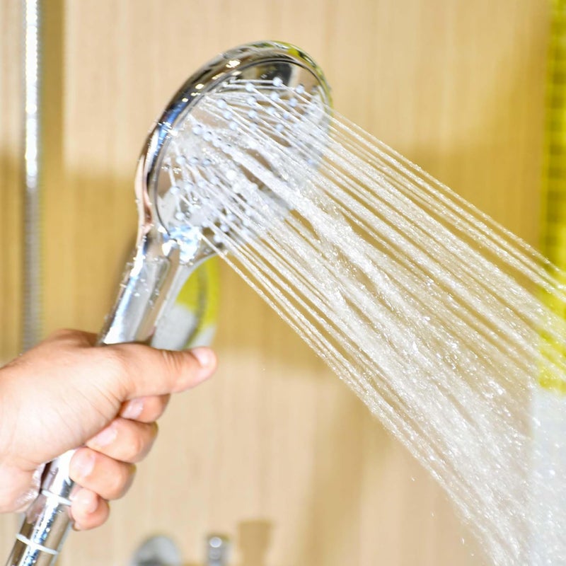 PLATINEX DB BATHWARE INDIA PRIVATE LIMITED DB Bathware DualFunction Hand Shower with 15 Meter Hose Wall Hook Premium Shower Head for Ultimate Comfort and Convenience ABS Chrome Finish - Image 5