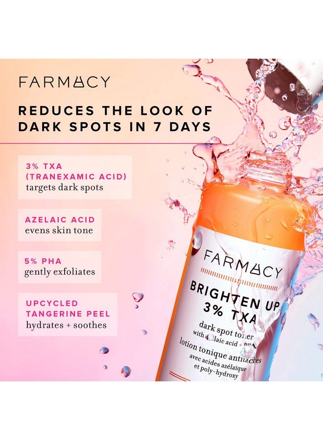 FARMACY Armacy 3% Txa Brightening Toner For Face Powerful Dark Spot Corrector & Face Toner With Azelaic Acid & Pha 10Ml - Image 5