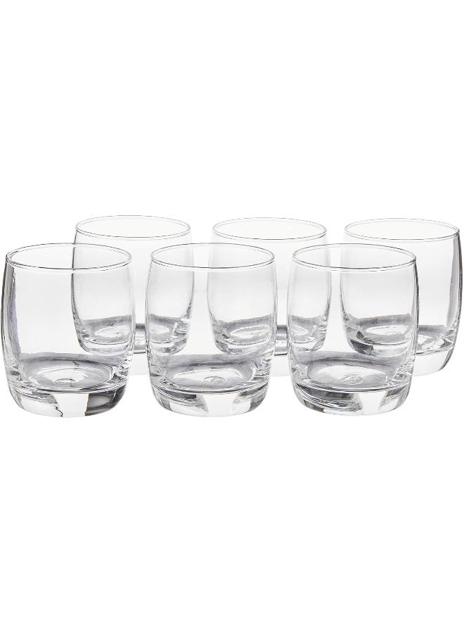 Ocean Ivory Rock Glass Set of 6, 320 Ml, B13011 - Double Rock, Lowball, Water, Whiskey, Old Fashioned, Scotch Glass - Image 1