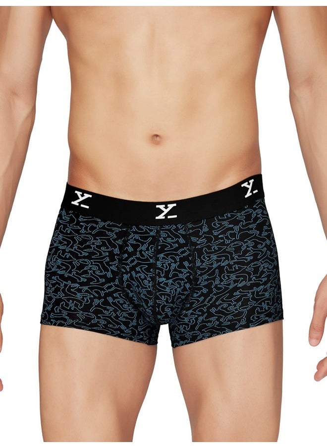 اكس واي اكس اكس - شورت رجالي من XYXX (عبوة من قطعتين) (XYTRNK2PCKN226XXL_Lightning Bolt:Yoga Pet_Multicolor_2XL) - Image 1