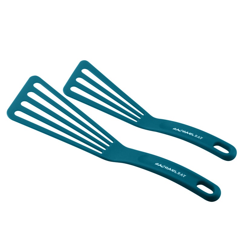 Rachael Ray Nylon Nonstick Tools Set, Marine Blue, 6-Piece, Tools and Gadgets - Image 5