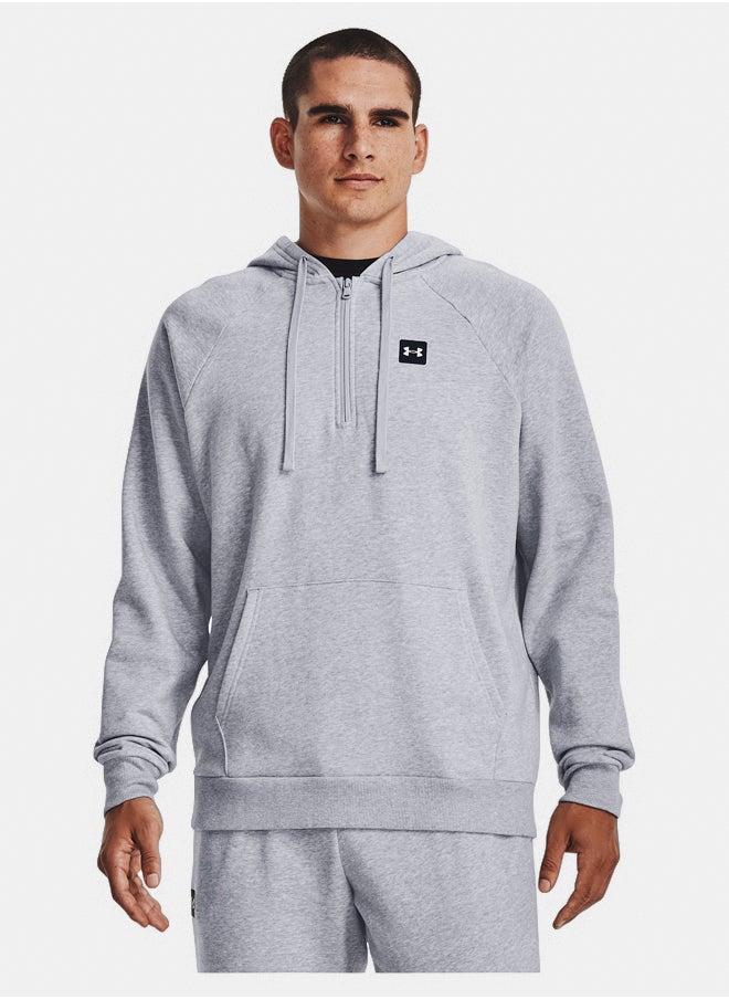 UNDER ARMOUR Rival Fleece 1/2 Zip Hoodie  - Image 1