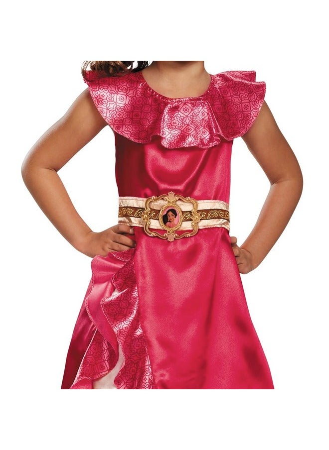 Disguise Disguise Disney Elena of Avalor Adventure Classic Girls' Costume Pink/Red/Kaf5 Lavender, XS (3T-4T)  - Image 2