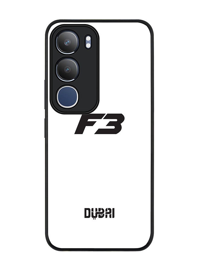 Stylizedd For vivo Y19s / Y19s Pro Case,Slim fit Camera Protection, Shockproof Thin Phone cover  -  Faz3 Dubai White