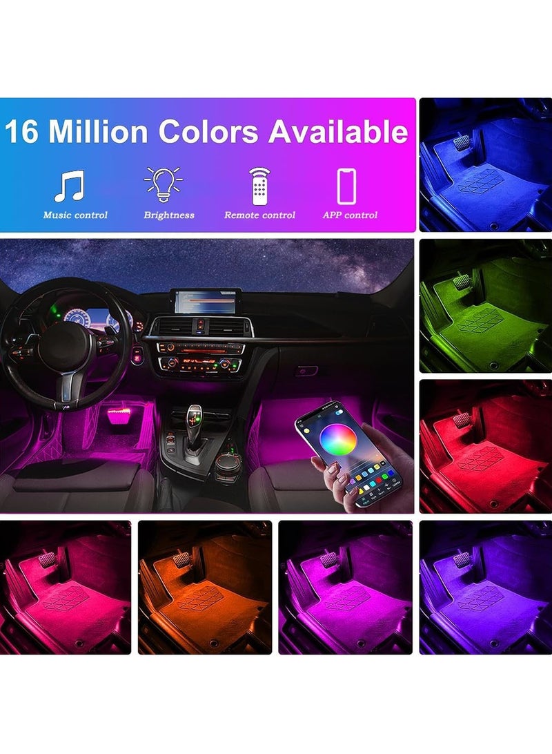 RATSAW Car LED Lights Smart Car Interior Lights with App Control Car Atmosphere Lights - Image 3