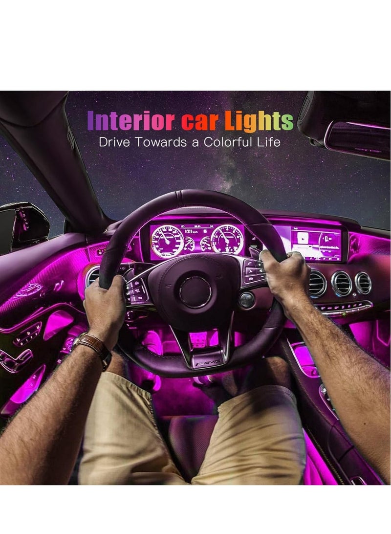 RATSAW Car LED Lights Smart Car Interior Lights with App Control Car Atmosphere Lights - Image 2
