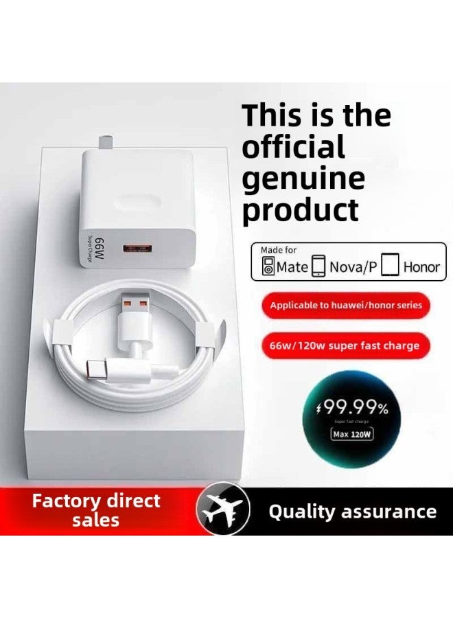 120W Super Fast Charging Mobile Phone Charger Pro Charging Cable For Huawei P60/mate50nova9 Data Cable-Color:66w Genuine Fast Charging Speed 120%_fast Charging Data Cable 1.7m Pieces  - Image 3