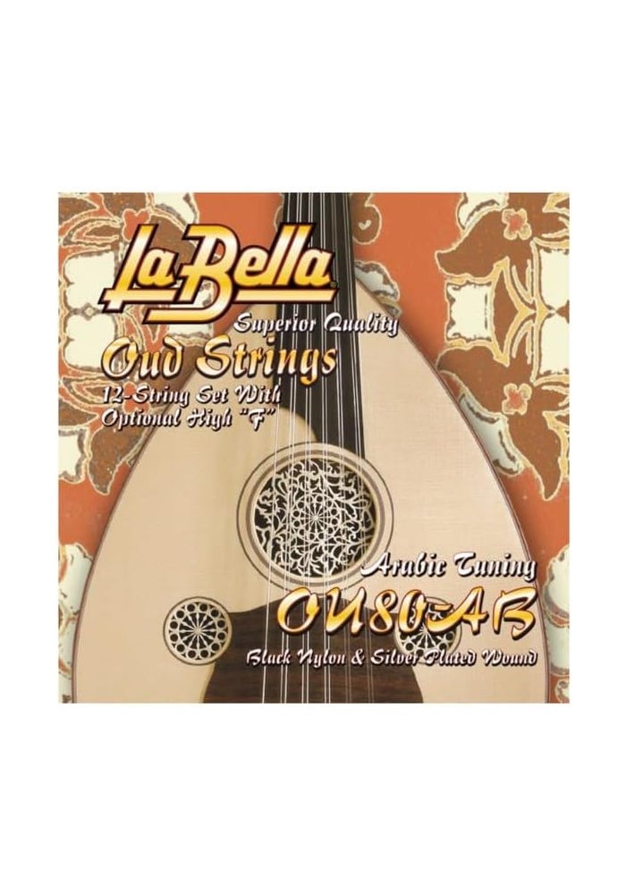 La Bella مجموعة أوتار العود لا بيلا OU80AB - Image 3