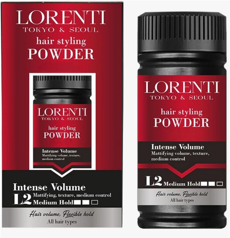 شمع بودرة تصفيف الشعر لورينتي L2 حجم مكثف غير لامع مكثف للنسيج ثبات متوسط 20 جرام