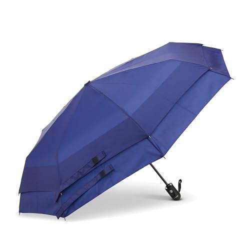 Samsonite Windguard Auto Open/close Umbrella, One Size, New Blue - Image 2