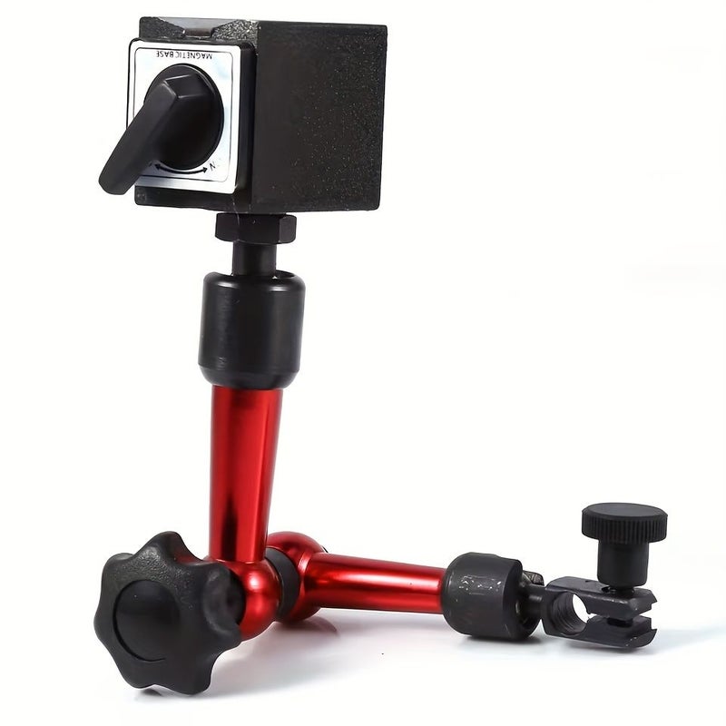 Magnetic Base Heptagonal Head Dial Indicator Holder Stand for Bore Gauge Measure Tools - Image 3