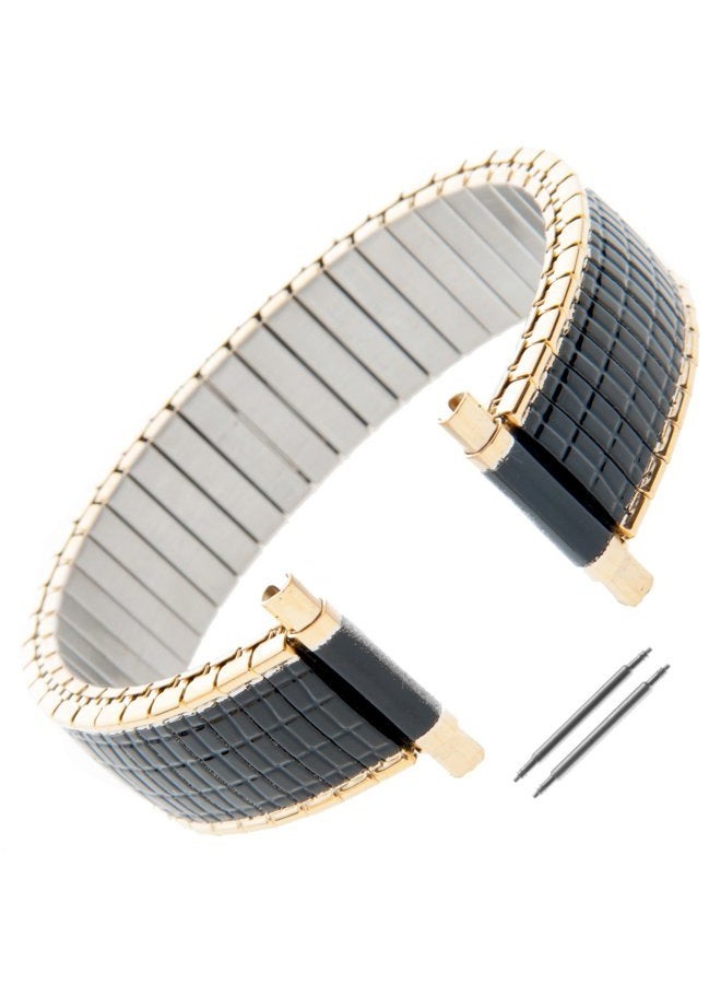 Gilden Gents Expansion 16-20mm Vintage"Romunda" Stainless Steel Watch Band 564 - Image 1