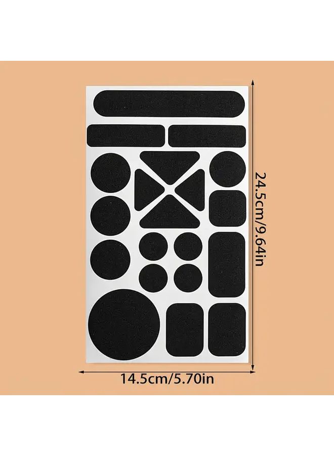 Black Self-Adhesive No Sew Clothing Patch for Down Jackets Emergency Repair - Image 3