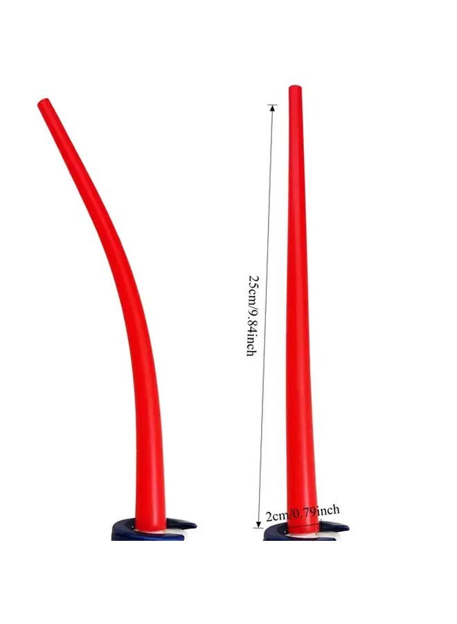 2pcs 10.6 Inch Caulking Nozzle Extension Tubes Curved and Straight Design for Tight Spaces - Image 4