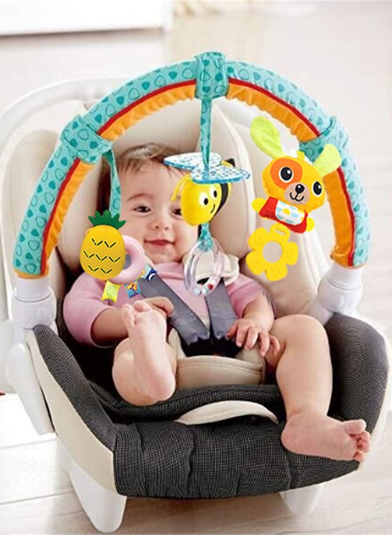 Loquat Bed Clip Hanging Bell Baby Stroller Hanging Piece Music Seat Clip Car Hanging - Image 1