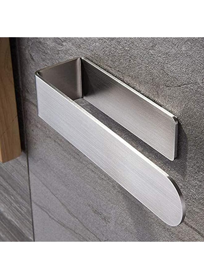 Self Adhesive Stainless Steel Hand Towel Ring & Towel Holder, No Drill Towel Rail Rack for Bathroom, Waterproof & Rustproof Wall Mounted Towel Hanger