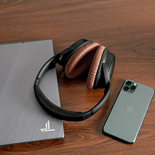 WC Wicked Cushions Upgraded Replacement Ear Pads for Bose Headphones - Compatible with QC15 / QC25 / QC35 & 35 ii / QC2 / AE2 / AE2i / AE2W / Soundlink - Softer Leather, Luxury Memory Foam | Brown - Image 3