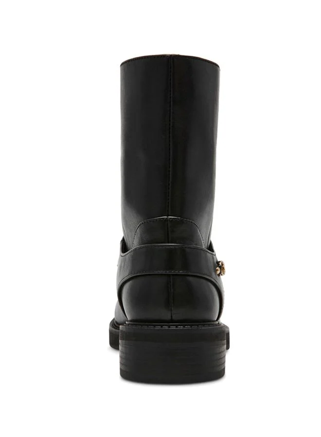 Steve Madden  Loophole Women's Black Ankle Boots for Women | Best Price UAE