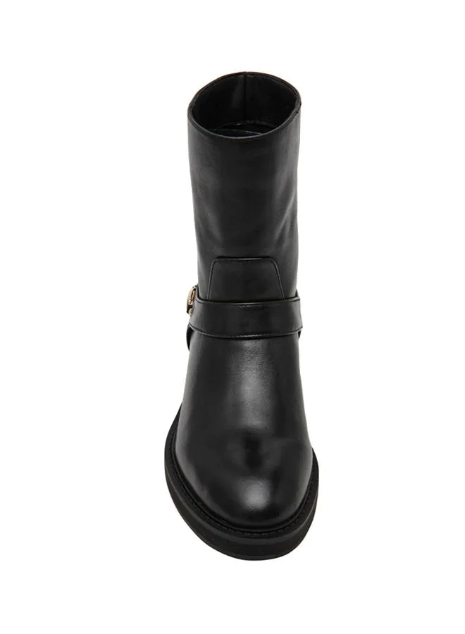 Steve Madden  Loophole Women's Black Ankle Boots for Women | Best Price UAE