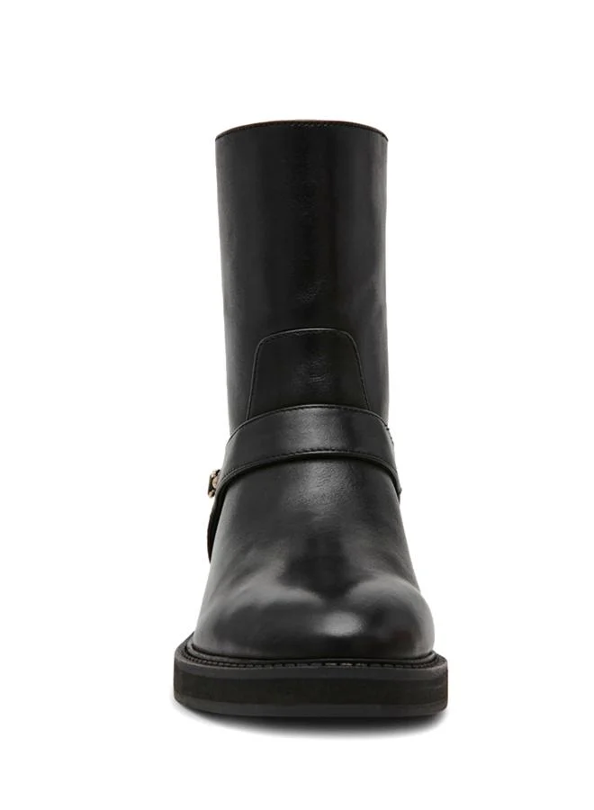 Steve Madden  Loophole Women's Black Ankle Boots for Women | Best Price UAE