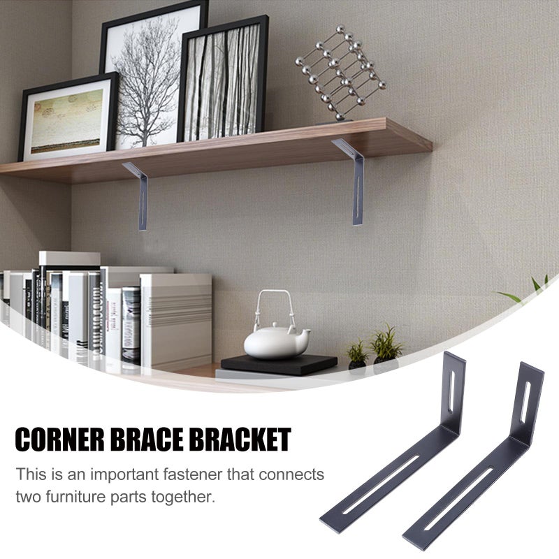 2pcs Household Corner Bracket L-shaped Corner Brace Right Angle Corner Bracket - Image 5