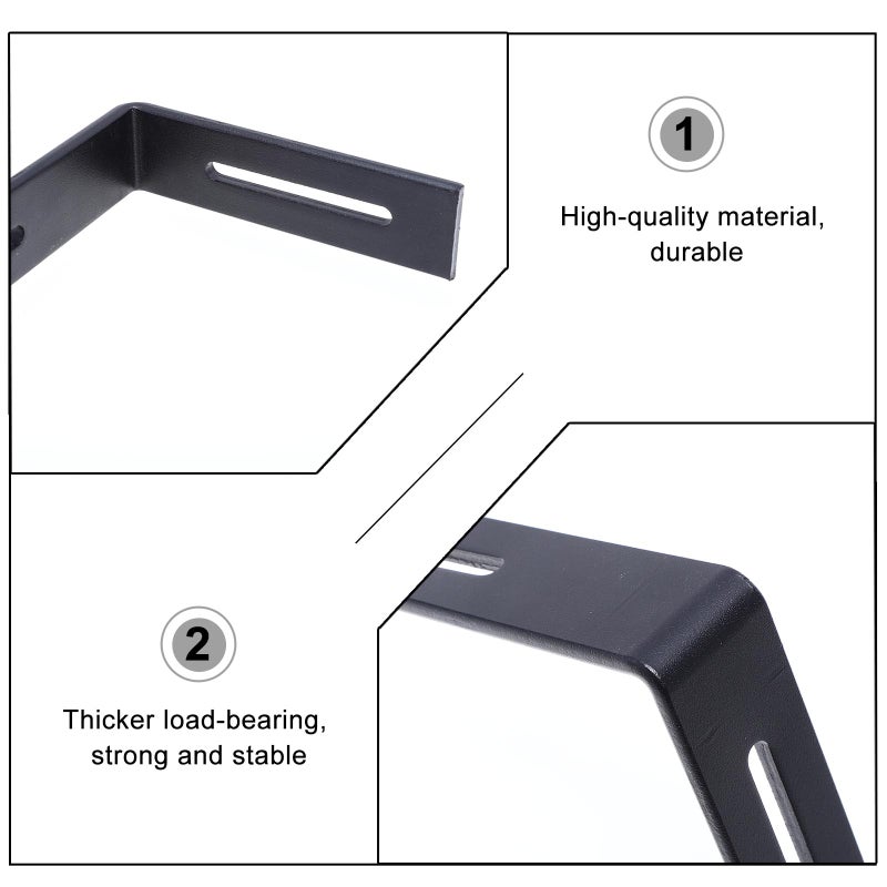 2pcs Household Corner Bracket L-shaped Corner Brace Right Angle Corner Bracket - Image 4