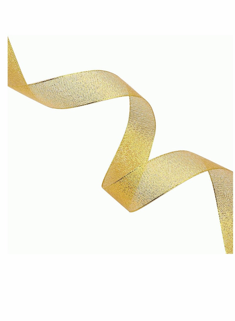 KASTWAVE 25 Yards Glitter Metallic Ribbon 1 Wide Ribbon , DELFINO Sparkly Fabric Ribbon Gift Ribbon Thin Ribbon - Image 5