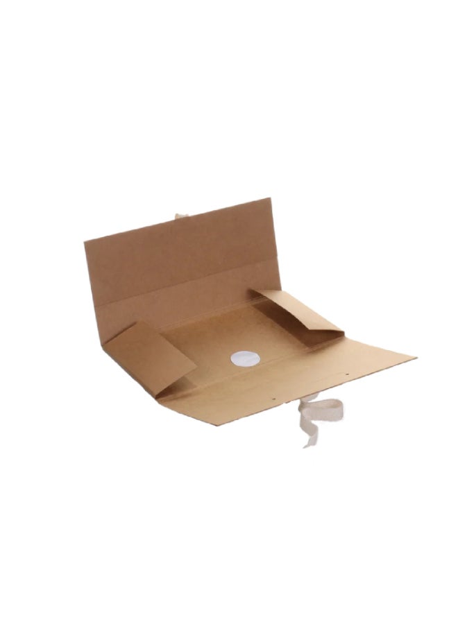 KadoDesign Kraft Gift Envelope with Bow - Image 3